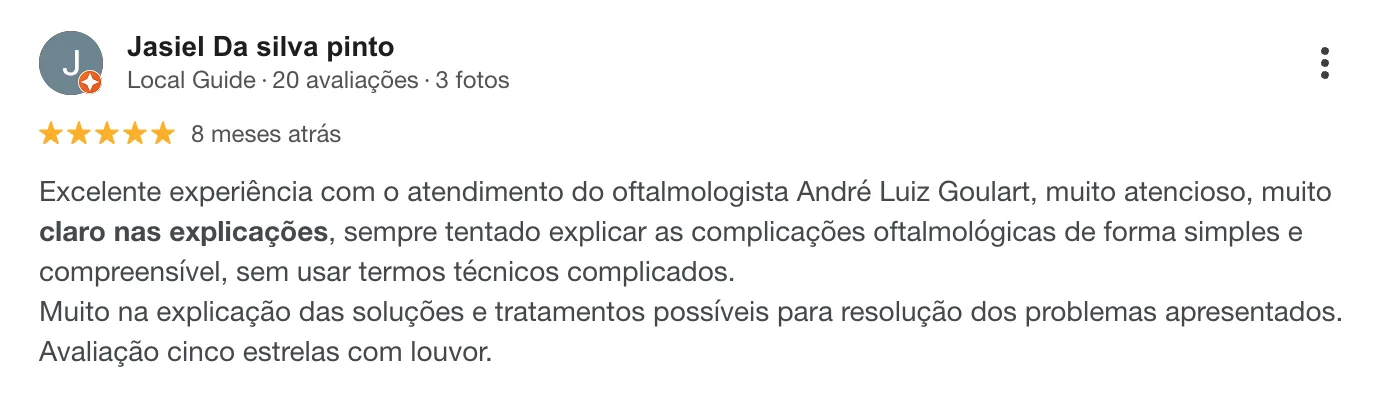 Avaliação de paciente 6