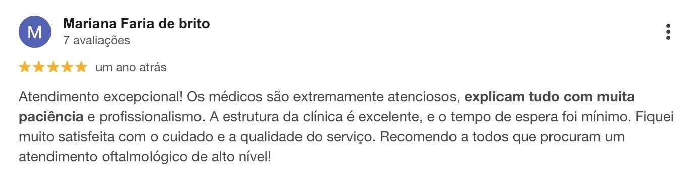 Avaliação de paciente 8